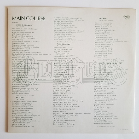Bee Gees Main Course Album Vinyl LP Record ⏺3/$40+Free Shipping🚚 - Picture 4 of 10
